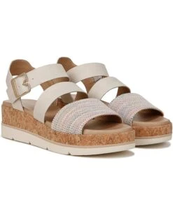Dr. Scholl's Once Twice Espadrille Platform Wedge Sandal | Heels -Shoe for Everyday 619VdFVP3VL. AC SR736920